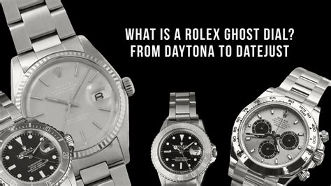 tiger rolex watch|whats a rolex ghost dial.